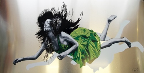 We Are All Falling (Aluminium Green) by Snik