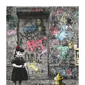 Make Your Mark (Watercolour Finish) by Mr Brainwash