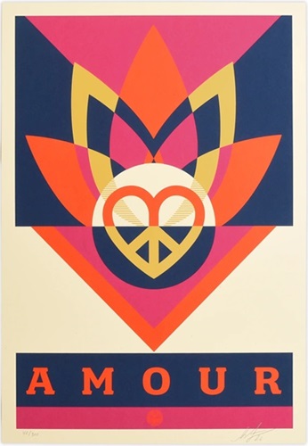 Amour  by Shepard Fairey