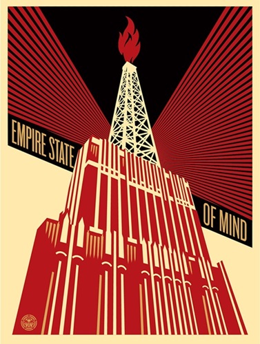 Empire State Of Mind  by Shepard Fairey