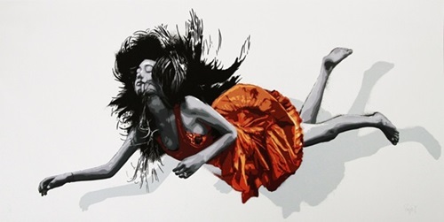 We Are All Falling (Orange) by Snik