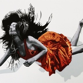 We Are All Falling (Orange) by Snik