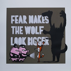 Fear Makes The Wolf Look Bigger (Mushroom) by Mau Mau