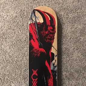 THE VACVVM Skateboard Deck by Ken Taylor