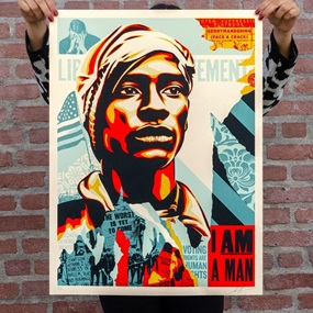 Voting Rights Are Human Rights by Shepard Fairey