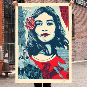 Defend Dignity (Large Format) by Shepard Fairey