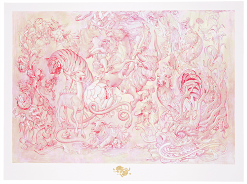 Hunting Party II (Vermillion) by James Jean