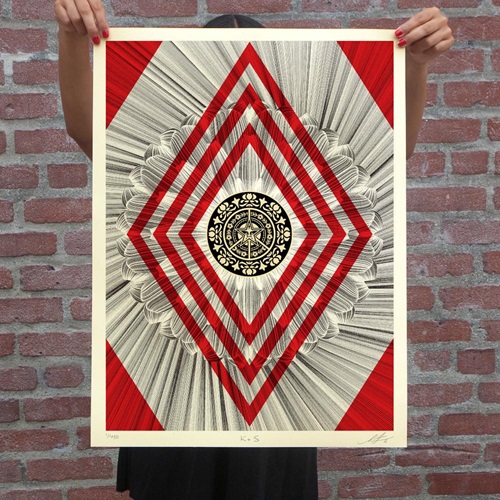 Obey K&S Flower Diamond (First Edition) by Shepard Fairey | Kai & Sunny