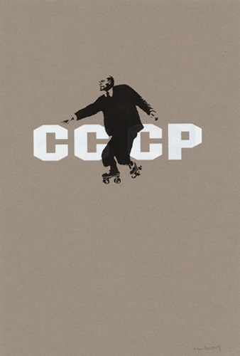 CCCP Lenin On Skates (First Edition) by Banksy