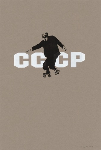 CCCP Lenin On Skates (First Edition) by Banksy