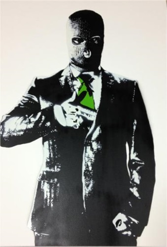 Handgun (Green Canvas) by Dot Dot Dot