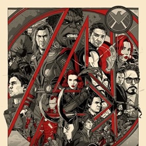 The Avengers (Variant) by Tyler Stout