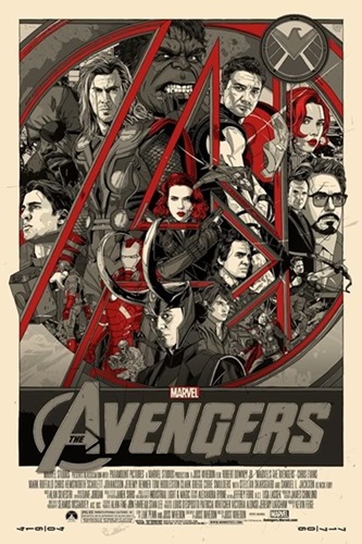 The Avengers (Variant) by Tyler Stout