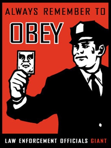 Cop  by Shepard Fairey