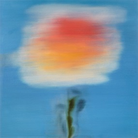 Face To The Sun II by Ross Bleckner