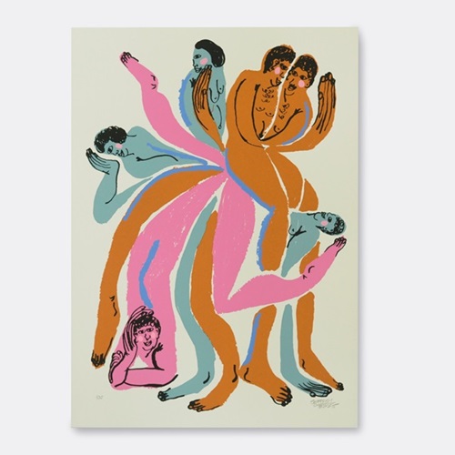 Winding (Pink) by Jeffrey Cheung