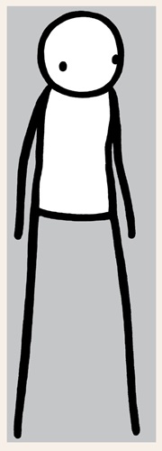 Walk (Grey) by Stik