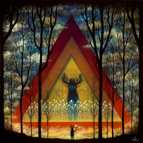 Summoning The Dusken Wanderer  by Andy Kehoe