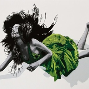 We Are All Falling (Green) by Snik