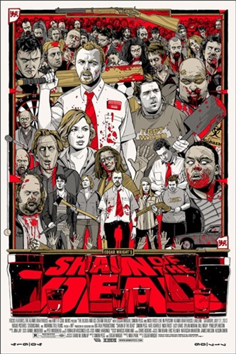 Shaun Of The Dead  by Tyler Stout