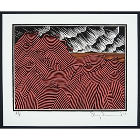 Treasure Island (Sunset) by Stanley Donwood