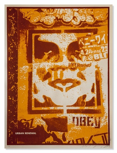 Japan Stencil  by Shepard Fairey