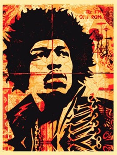 Hendrix  by Shepard Fairey