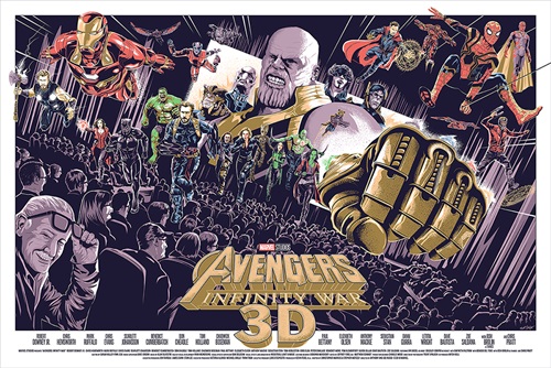 Avengers: Infinity War 3D (First Edition) by Matt Talbot