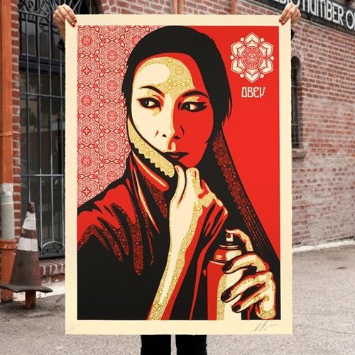 Commanda (Large Format) by Shepard Fairey