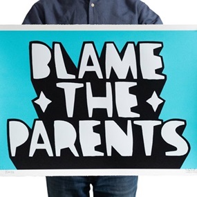 Blame The Parents v2 (Blue) by Kid Acne
