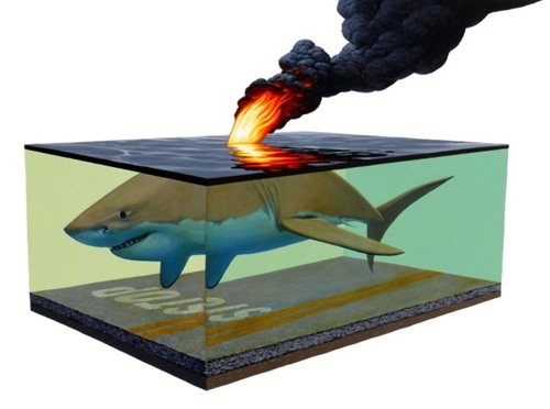 Scorch I  by Josh Keyes