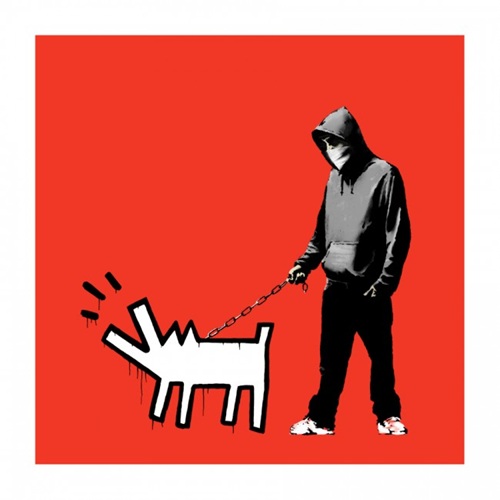 Choose Your Weapon (Red) by Banksy