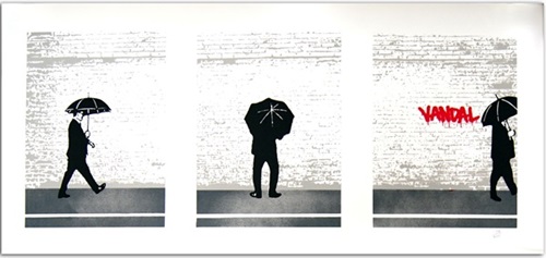 Vandal Triptych  by Nick Walker