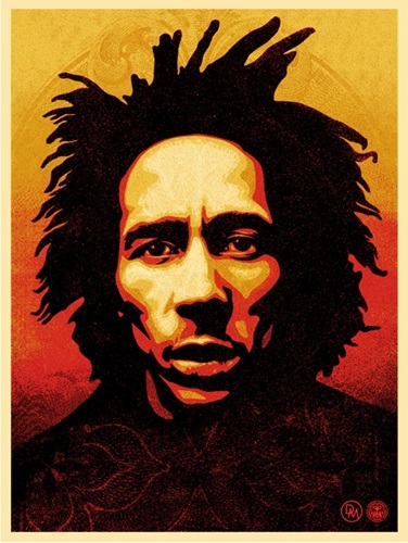 Bob Marley (First Edition) by Shepard Fairey | Dennis Morris