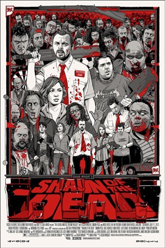 Shaun Of The Dead (Variant) by Tyler Stout