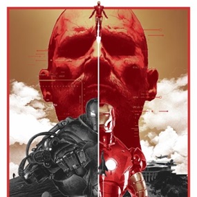 Iron Man (Gold Foil Variant) by Gabz