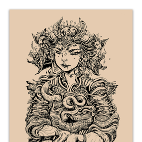 Ouroborosis (Hand-Embellished) by Lauren YS