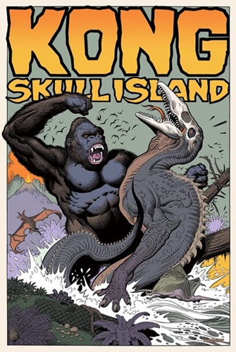 Kong: Skull Island  by William Stout