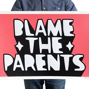 Blame The Parents v2 (Pink) by Kid Acne