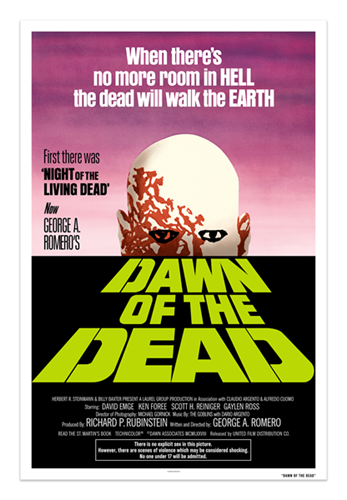 Dawn Of The Dead (GID Variant) by Jason Edmiston