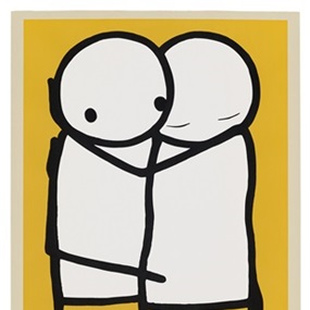 Lovers (Yellow) by Stik