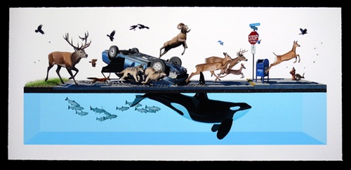 Stampede (First Edition) by Josh Keyes