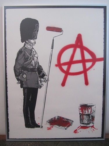 London Print  by Mr Brainwash