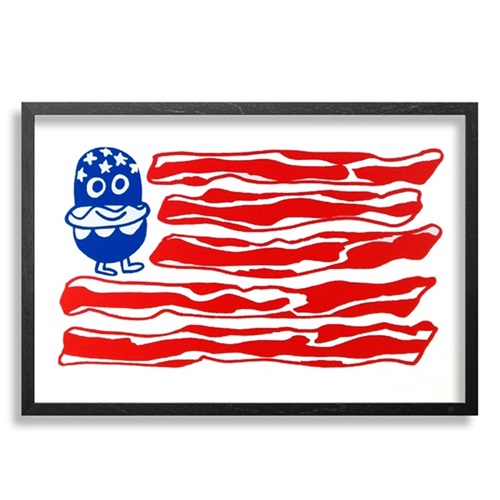 Burger Flag  by Jon Burgerman