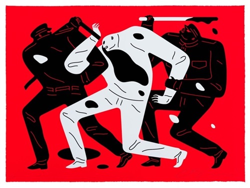 The Disappeared (Red) by Cleon Peterson