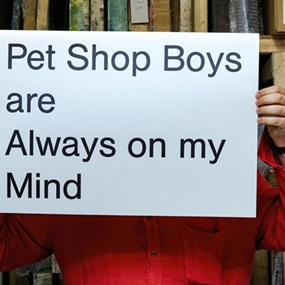Pet Shop Boys by Jeremy Deller