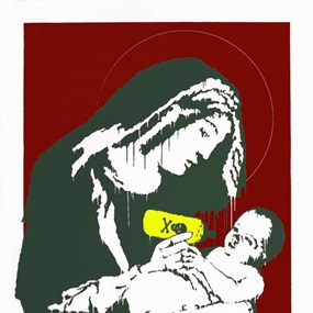 Toxic Mary (Red Artist Proof) by Banksy
