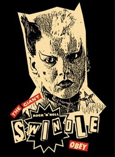 Catwoman Swindle  by Shepard Fairey