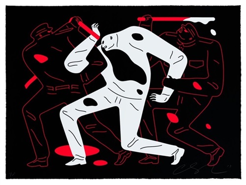 The Disappeared (Black) by Cleon Peterson