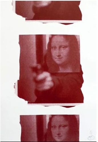 Mona Shot 3-Up (Sepia) by Nick Walker